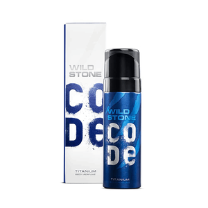 Wild Stone Code Perfume Body Spray Titanium Official 120ml